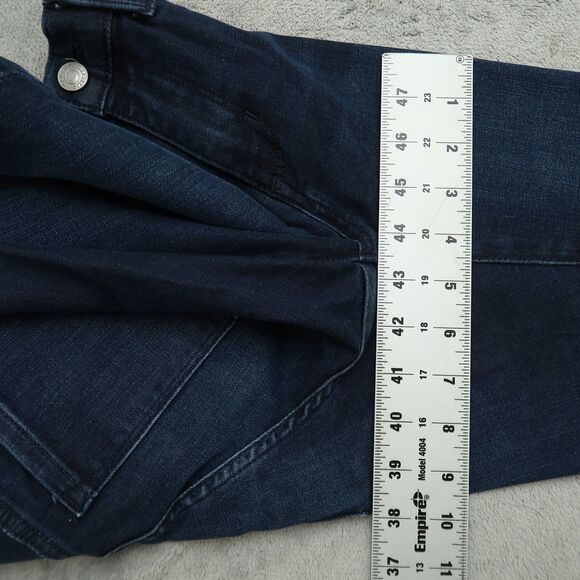 Banana Republic Jeans Womens Size 27 Blue Low-Rise Skinny Denim Pants 27" Inseam - Picture 6 of 16